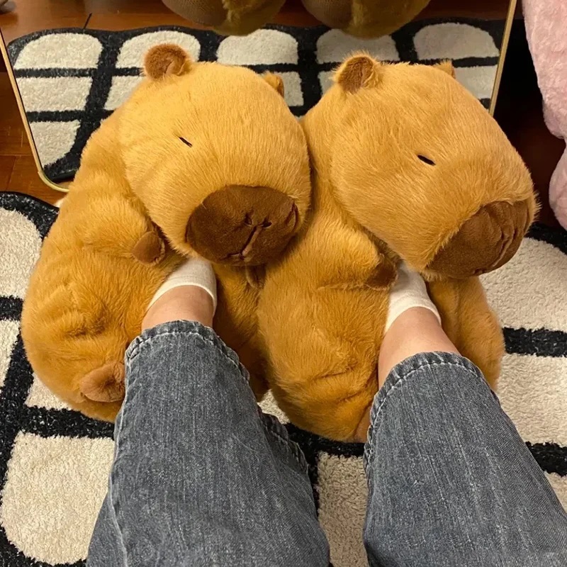 Women Shoes On Sale - Neuheit Capybara Hausschuhe Unisex Tier Rutschen