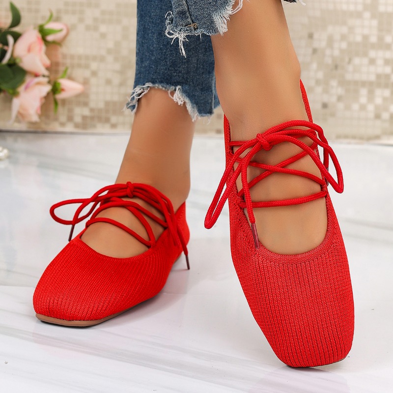 Ballet Flat Women - Französische flache Mary Jane Schuhe 2026