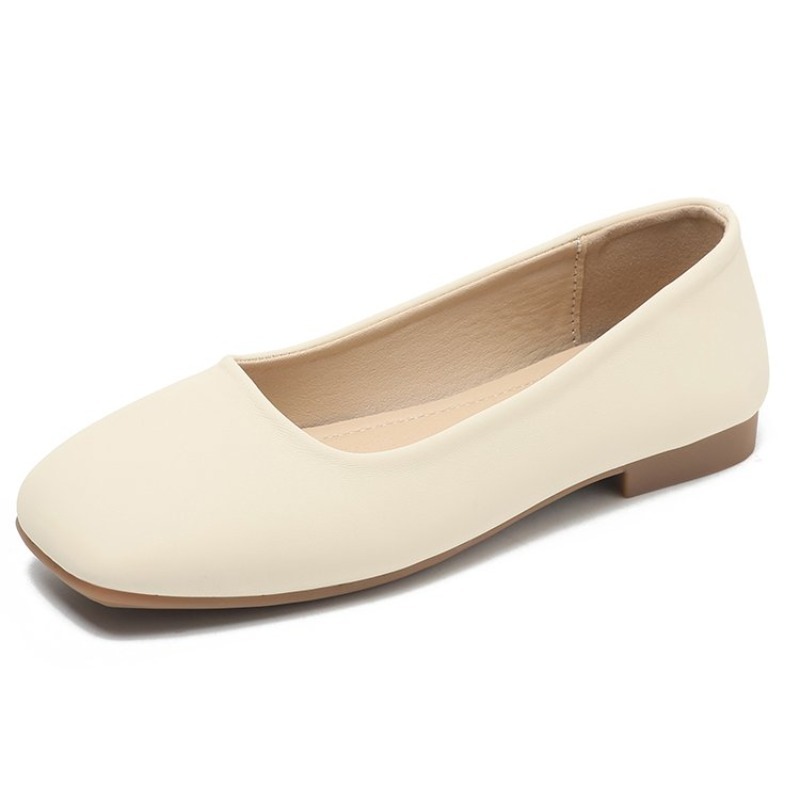 Shoes For Women Flats - Damen-Ballerinas mit eckiger Zehenpartie, minimalistische flache