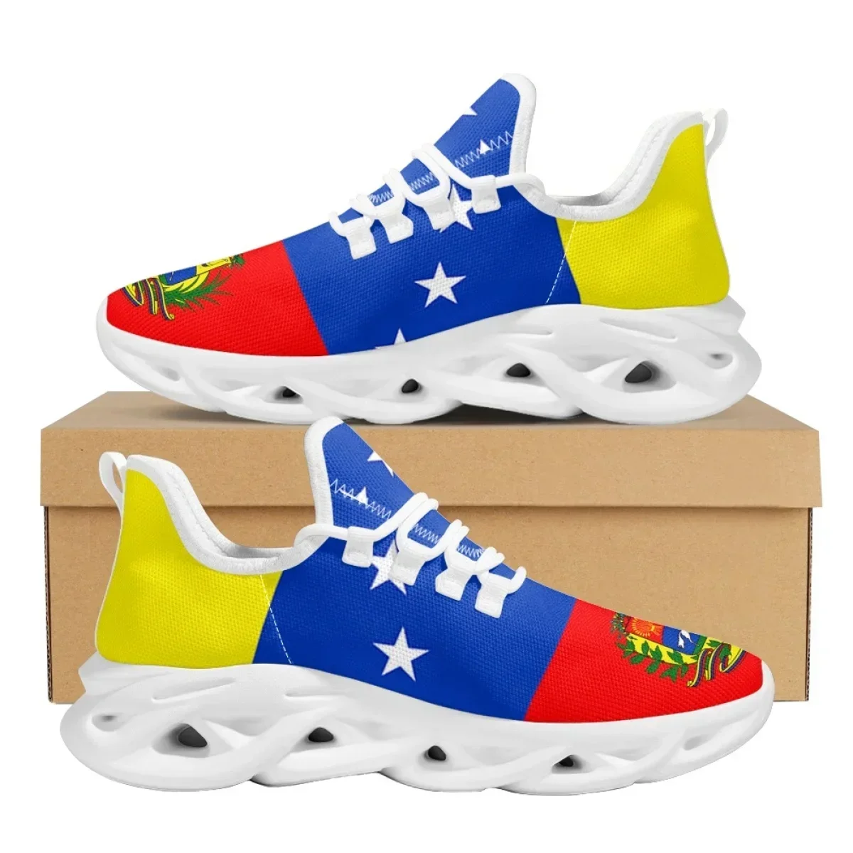Venezuela-Flaggen-Sneaker für  – Women Shoes Tennis Bewertung und Preis