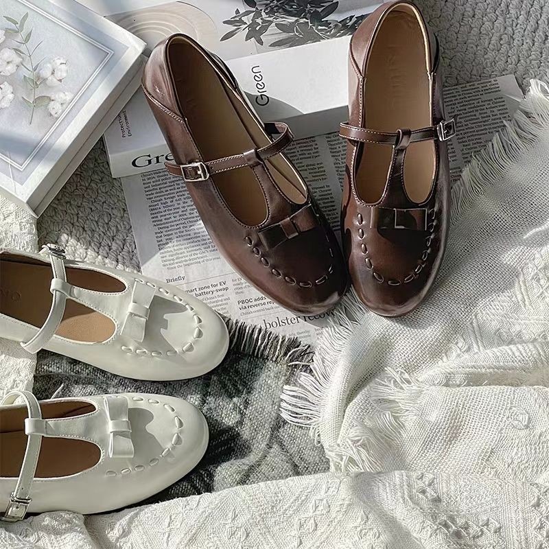 Neue französische Seil-Mary-Ja – Shoes For Women Flats Bewertung und Preis