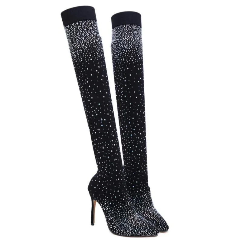 Sexy Overknee Stiefel für Frau – Sock Boot Women Bewertung und Preis