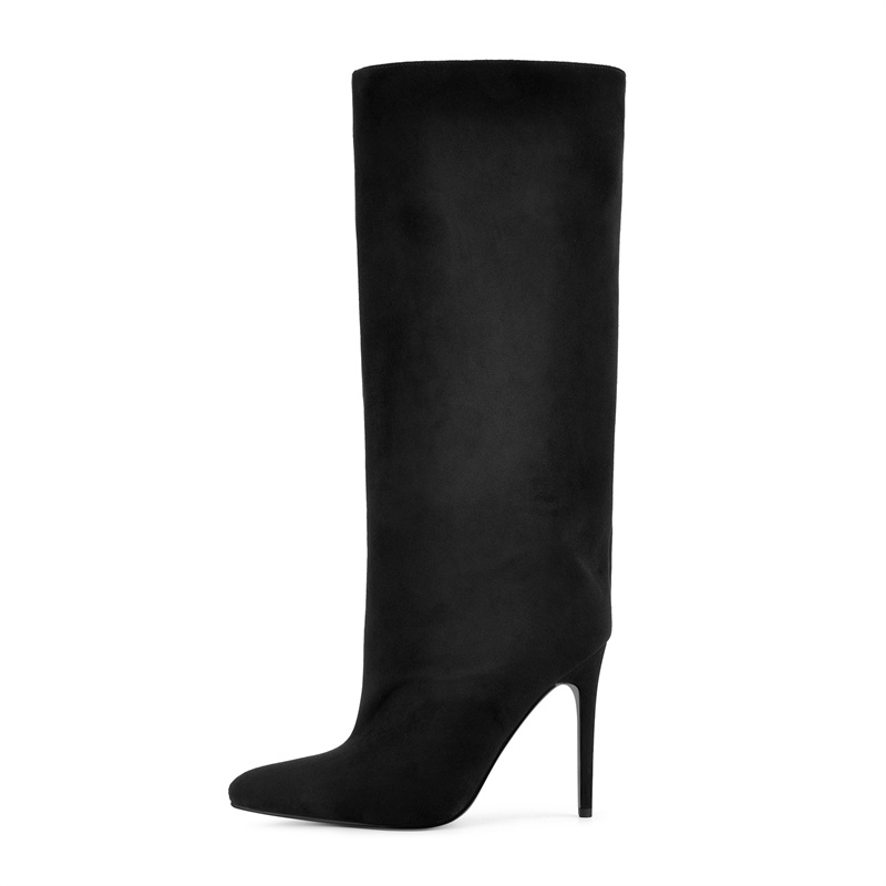 Onlymaker Schwarze kniehohe St – Women'S Shoes Wide Width Bewertung und Preis