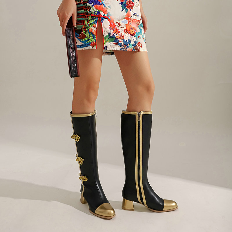 Große Größe Mode Kniehohe Stie – High Knee Heel Boots Bewertung und Preis