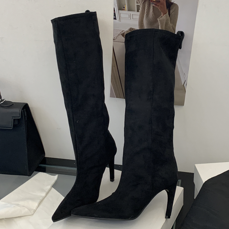 Straße Punk Winter Vintage Spi – High Knee Heel Boots Bewertung und Preis