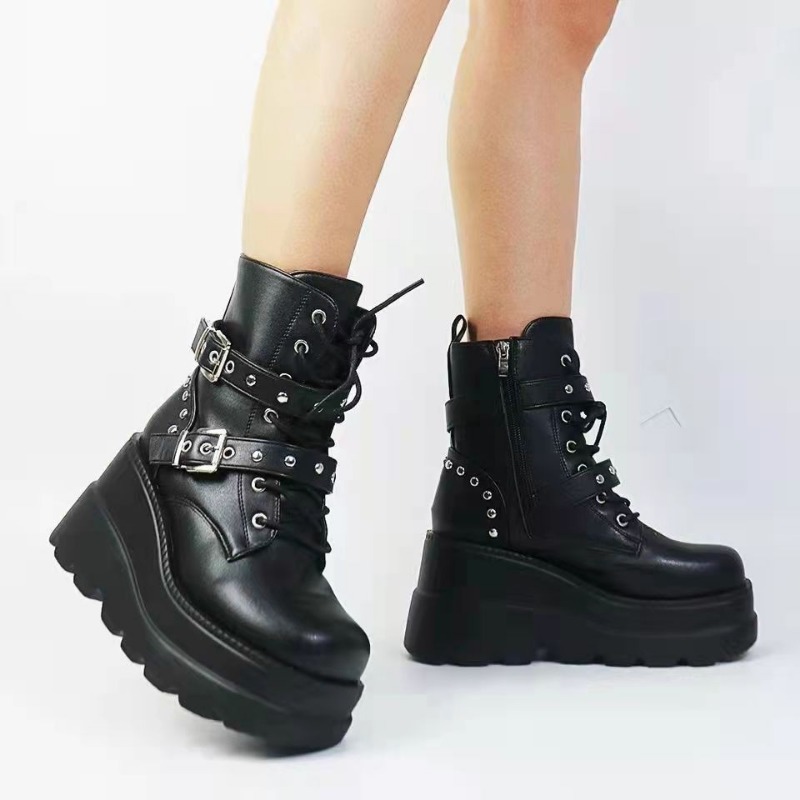 Neue Frauen Pu Leder Ankle Boo – Women'S Shoes Size 40 In Us Bewertung und Preis