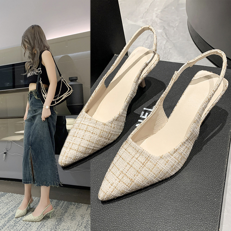 Designer Slingback High Heels  – Women'S Shoes Size 40 In Us Bewertung und Preis