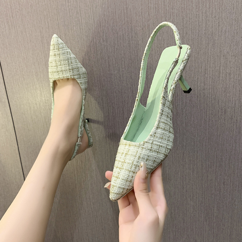 Designer Slingback High Heels  – Women'S Shoes Size 40 In Us Bewertung und Preis