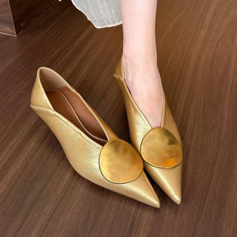 2025 frühling Sommer Spitz Sch – Shoes For Women Flats Bewertung und Preis