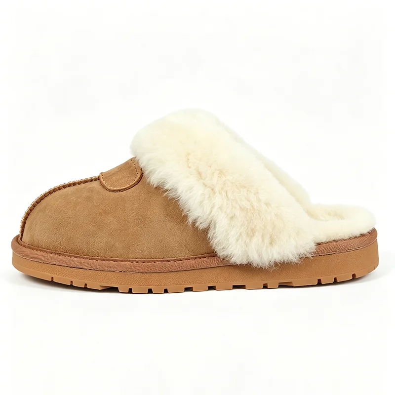 Natürliche Fell-Hausschuhe für – Women Shoes On Sale Bewertung und Preis