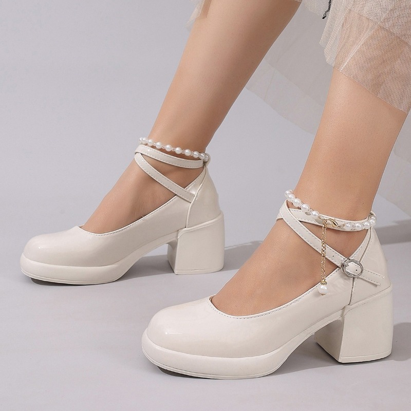 Neue Frauen Pumpt Schuhe Mode  – Women'S Shoes Round Toe Bewertung und Preis