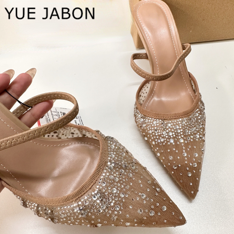 Mesh Strass High Heel Sandalen – Women Shoes Zara Bewertung und Preis
