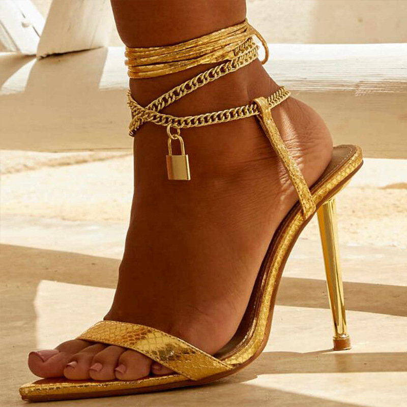 2026 Damen-Sandalen mit Ketten – Gold Chain Sandal Bewertung und Preis