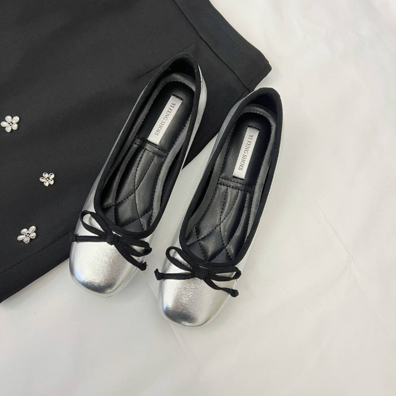 Flache weibliche weiche runde  – Shoes For Women Flats Bewertung und Preis