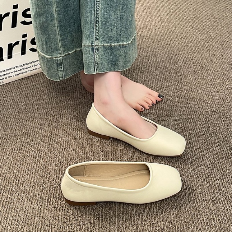 Damen-Ballerinas mit eckiger Z – Shoes For Women Flats Bewertung und Preis
